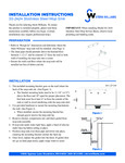 SS-2424 Installation Instructions SS-2424 Installation Instructions