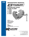Stainless_Series_Beam_Clamp_manual Stainless_Series_Beam_Clamp_manual