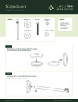 Stanchion Assembly Instructions