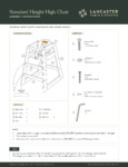 StandardHeight_HighChair_Assembly_Instructions