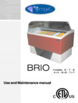 Stoelting Brio Display Cabinets Manual Stoelting Brio Display Cabinets Manual