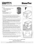 4-Panel Set Assembly Instructions 4-Panel Set Assembly Instructions