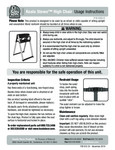 520KB615BK High Chair Instructions
