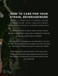 Strahl Care and Use Strahl Care and Use