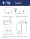 Avantco Suction Plate Cup Mount