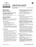 Sun Joe 24V-DD-LTE Manual Sun Joe 24V-DD-LTE Manual