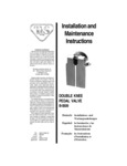 T&S B-0509 Instructions T&S B-0509 Instructions