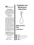 T&S B-0600 Instructions