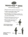 Pouring Guide