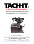 Tach-It 6500-TL Instructions Tach-It 6500-TL Instructions
