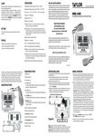 Taylor 1442 Critical Care Digital Thermometer Manual