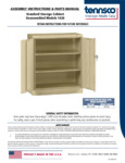 Tennsco 1420 Assembly Instructions