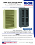Tennsco 7224 Storage Cabinet