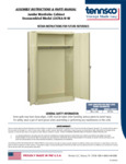 Tennsco J2478A-N-W Assembly Instructions Tennsco J2478A-N-W Assembly Instructions