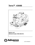 Terra 4300B Parts List Terra 4300B Parts List
