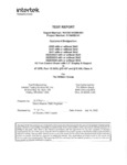 Intertek Test Report