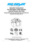 Thermaco Big Dipper MLEK-RET Instructions Thermaco Big Dipper MLEK-RET Instructions