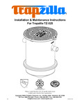 Thermaco Trapzilla TZ-525 Owners Manual