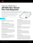Tips for Wearing a 3M N95 Non-Valved Tips for Wearing a 3M N95 Non-Valved