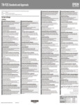 105CE14551 Standards and Approvals 105CE14551 Standards and Approvals