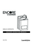 ENCORE PRO 2.9 CU. FT. 27" TOP LOAD COMMERCIAL WASHER ENCORE PRO 2.9 CU. FT. 27" TOP LOAD COMMERCIAL WASHER