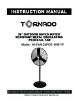 Tornado HI-FAN-24POF-WR-1P Manual