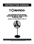 Tornado HI-FAN-30POF-WR-1P Manual
