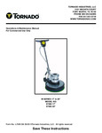 TORNADO M SERIES MANUAL TORNADO M SERIES MANUAL