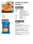 Tostitos california-sushi-nachos Recipe
