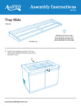 Tray Slide Assembly Instructions