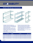 Triton Modular Wall Storage & Accessories Catalog Triton Modular Wall Storage & Accessories Catalog