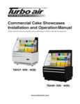 Turbo Air TBA Manual