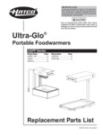 Hatco UGFF Replacement Parts List Hatco UGFF Replacement Parts List