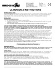 Ultrason-X-Instructions Ultrason-X-Instructions