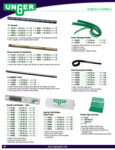 Unger Rubbers and Channels Catalog Unger Rubbers and Channels Catalog