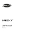 UNOX SPEED_X_USER_MANUAL UNOX SPEED_X_USER_MANUAL