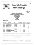 Kosher Certification