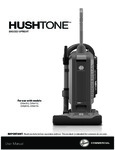 Use and Care Manual_HushTone Bagged Upright Vacuum Cleaners_Hoover