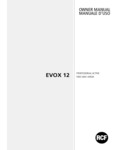 USER MANUAL-EVOX 12