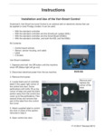 Vari-Smart Control Instructions