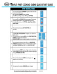 VariKwik Fast Cooking Ovens Quick Start Guide VariKwik Fast Cooking Ovens Quick Start Guide