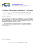 VDKR-5-TB Certificate VDKR-5-TB Certificate