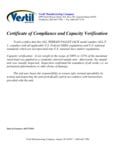 Vestil All Terrain Pallet Truck Certificate of Compliance and Capacity Vestil All Terrain Pallet Truck Certificate of Compliance and Capacity