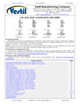 Vestil ALLW, ALLPW, LLW, LLPW Manual