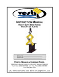 Vestil BT Tong Manual Vestil BT Tong Manual