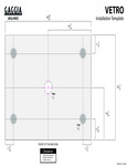 Vetro 2GR Mounting Template Vetro 2GR Mounting Template