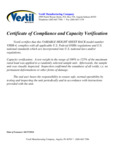 VHSR-4 Certificate