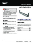 Vollrath Low-Profile Heat Strips Manual Vollrath Low-Profile Heat Strips Manual
