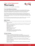 11697_Avantco Warranty Document.pdf 11697_Avantco Warranty Document.pdf