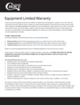 5080 Warranty